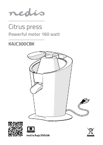Manual Nedis KAJC300CBK Citrus Juicer