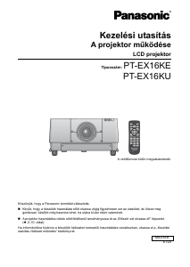 Használati útmutató Panasonic PT-EX16KU Vetítő