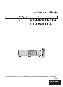 Priručnik Panasonic PT-FW300EA Projektor