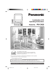 Handleiding Panasonic PV-C923 Televisie