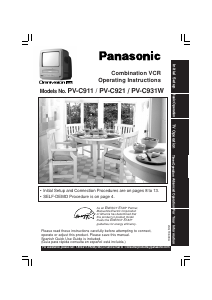 Manual Panasonic PV-C921 Television