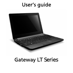 Handleiding Gateway LT28 Laptop