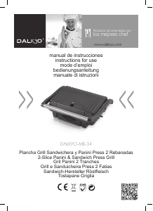 Mode d’emploi Dalkyo MB-34 Grill