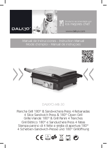 Mode d’emploi Dalkyo MB-30 Grill