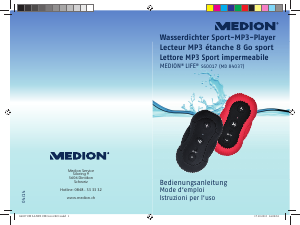 Bedienungsanleitung Medion LIFE S60017 (MD 84037) Mp3 player