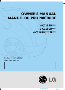 Manual LG V-CC162HTQ Vacuum Cleaner