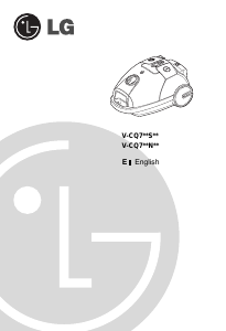 Manual LG V-CQ783STU Vacuum Cleaner