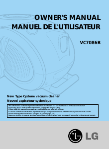 Manual LG VC7086B Vacuum Cleaner