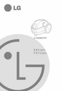 Handleiding LG VTCQ382HT Stofzuiger