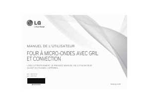 Mode d’emploi LG MC-8293NS Micro-onde