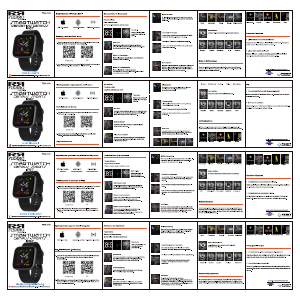 Mode d’emploi Fierro TE.03.0293.03 Montre connectée