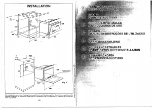 Manuale Candy F112/3 W Forno