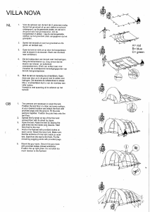 Handleiding Bardani Villanova Prestige 450 Tent