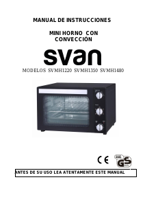 Manual de uso Svan SVMH1220 Horno