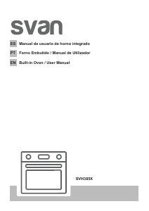 Manual de uso Svan SVH385X Horno