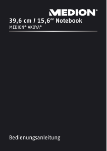 Bedienungsanleitung Medion Akoya P6635 (MD 98233) Notebook