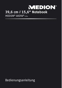 Bedienungsanleitung Medion Akoya P6643 (MD 98608) Notebook