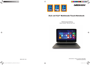 Mode d’emploi Medion Akoya S6214T (MD 99440) Ordinateur portable