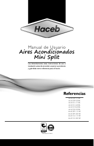 Manual de uso Haceb Assento S09 115 BL Aire acondicionado