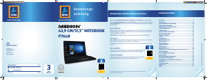 Bedienungsanleitung Medion Erazer P7648 (MD 99980) Notebook