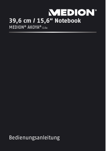 Bedienungsanleitung Medion Akoya E6240T (MD 98762) Notebook
