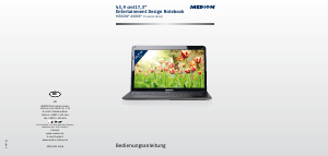 Bedienungsanleitung Medion Akoya P7618 (MD 98580) Notebook