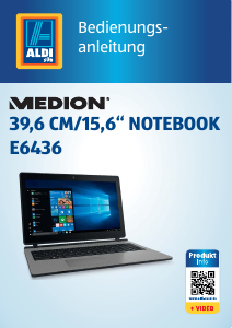 Bedienungsanleitung Medion Akoya E6436 (MD 61150) Notebook