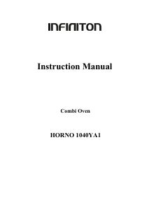 Manual de uso Infiniton 1040YA1 Horno