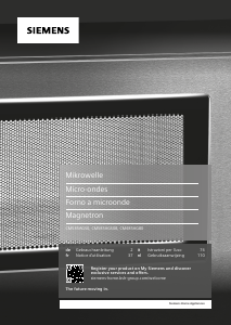 Manuale Siemens CM485AGB0 Microonde