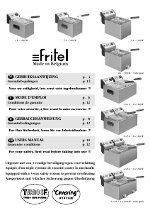 Bedienungsanleitung Fritel TSF 3355 Fritteuse