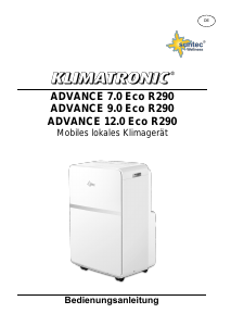 Manuál Suntec Klimatronic Advance 9.0 Eco R290 Klimatizace