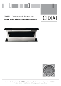 Manual CDA 3D9 Cooker Hood