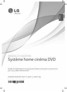 Mode d’emploi LG DH4530T Système home cinéma