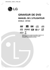 Mode d’emploi LG DR7524NSC Lecteur DVD