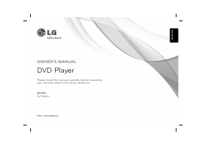 Manual LG DVT589H DVD Player