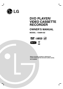 Manual LG V280N-SZ DVD-Video Combination