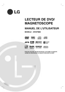 Mode d’emploi LG V8706SM Combi DVD-vidéo