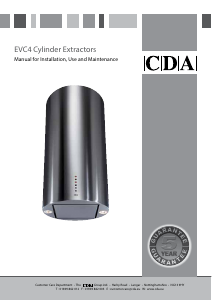 Handleiding CDA EVC4 Afzuigkap