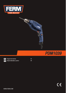 Manual FERM PDM1039 Impact Drill