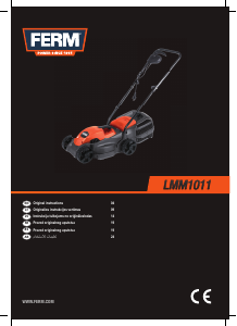 Manual FERM LMM1011 Lawn Mower