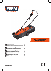 Manual FERM LMM1012 Lawn Mower