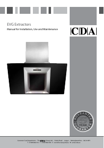 Manual CDA EVG9 Cooker Hood