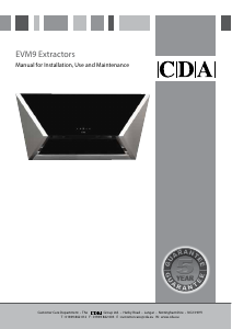 Manual CDA EVM9 Cooker Hood