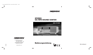Bedienungsanleitung Medion MD 81555 Stereoanlage