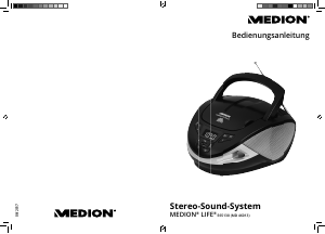 Bedienungsanleitung Medion LIFE E65130 (MD 46013) Stereoanlage