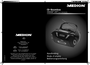 Bedienungsanleitung Medion LIFE E66374 (MD 84038) Stereoanlage