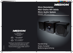 Bedienungsanleitung Medion LIFE E64029 (MD 84056) Stereoanlage