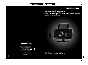Bedienungsanleitung Medion LIFE E64017 (MD 82996) Stereoanlage