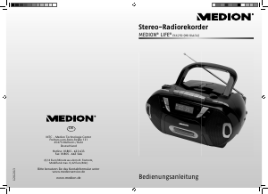 Bedienungsanleitung Medion LIFE E66250 (MD 84434) Stereoanlage