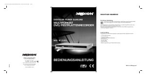 Bedienungsanleitung Medion MD 81335 DVD-player